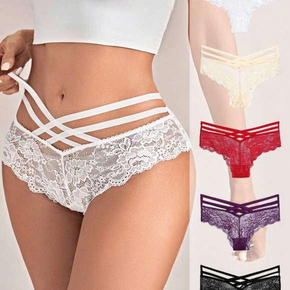 COPY - Women’s 5 Pack Floral Lace Panty Set *NEW* - Picture 11 of 12